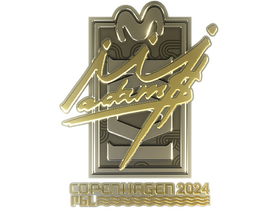 Autocolante | adamS (Gold) | Copenhaga 2024