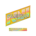 Sticker | Aleksib (Holo) | Copenhagen 2024