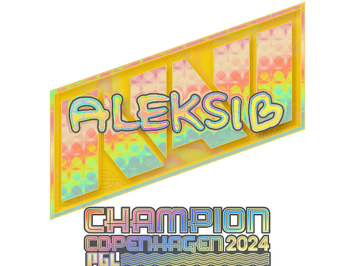 Sticker | Aleksib (Holo, Champion) | Copenhagen 2024
