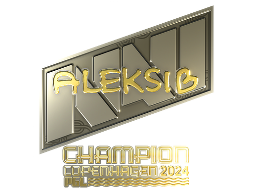 Sticker | Aleksib (Gold, Champion) | Copenhagen 2024