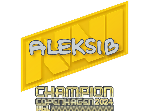 Sticker | Aleksib (Champion) | Copenhagen 2024/20fx20