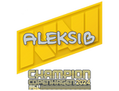 Sticker | Aleksib (Champion) | Copenhagen 2024