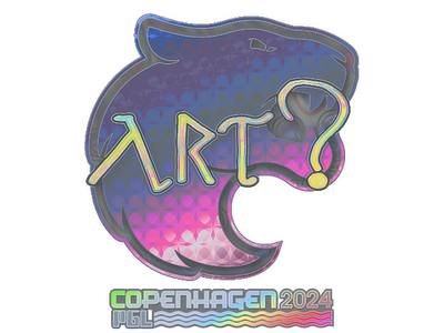 Aufkleber | arT (Holo) | Kopenhagen 2024