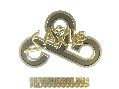 Autocolante | Ax1Le (Gold) | Copenhaga 2024