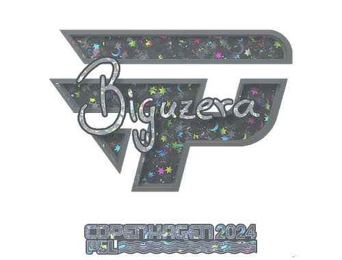 Autocolante | biguzera (Glitter) | Copenhaga 2024