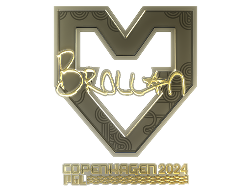 Sticker | Brollan (Gold) | Copenhagen 2024