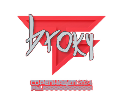 Sticker | broky | Copenhagen 2024