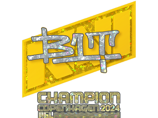 Sticker | b1t (Glitter, Champion) | Copenhagen 2024