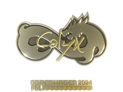Autocolante | Calyx (Gold) | Copenhaga 2024