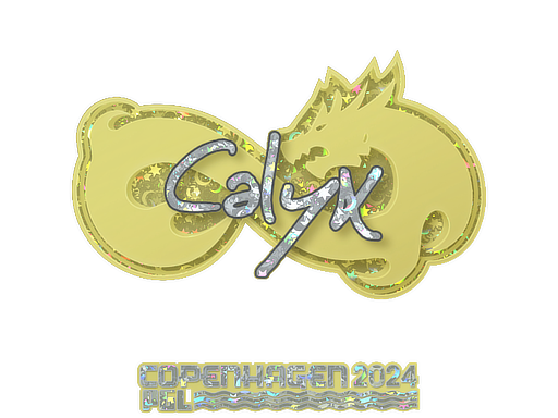 Sticker | Calyx (Glitter) | Copenhagen 2024