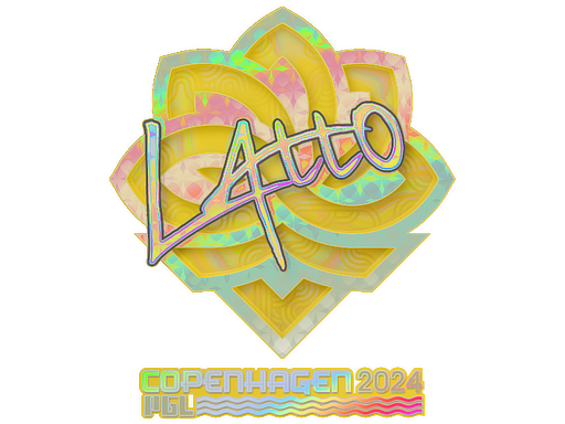 Sticker | latto (Holo) | Copenhagen 2024