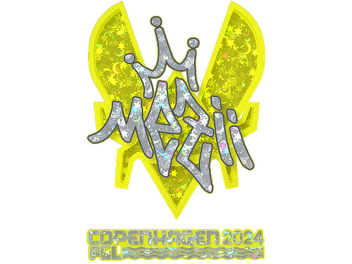 Sticker | mezii (Glitter) | Copenhagen 2024/20fx20