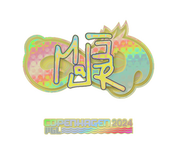Sticker | MAJ3R | Copenhagen 2024