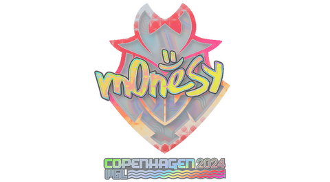 Sticker | m0NESY (Holo) | Copenhagen 2024