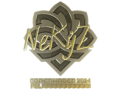 Autocolante | NEKiZ (Gold) | Copenhaga 2024