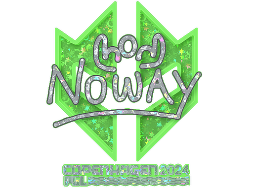 Sticker | noway (Glitter) | Copenhagen 2024