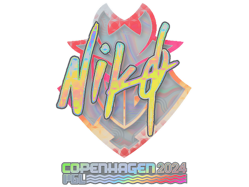 Sticker | NiKo (Holo) | Copenhagen 2024