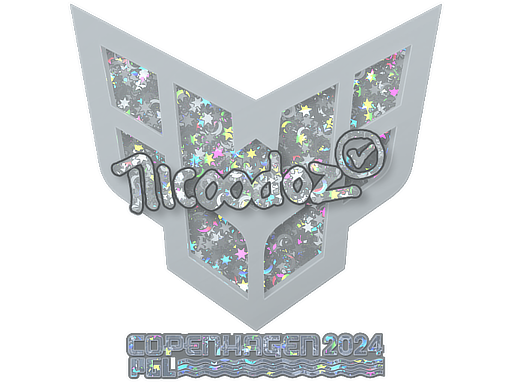 Sticker | nicoodoz (Glitter) | Copenhagen 2024