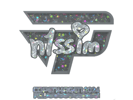 Sticker | n1ssim (Glitter) | Copenhagen 2024