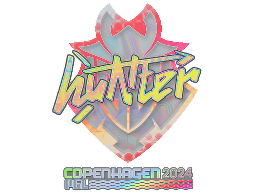 Sticker | huNter- (Holo) | Copenhagen 2024