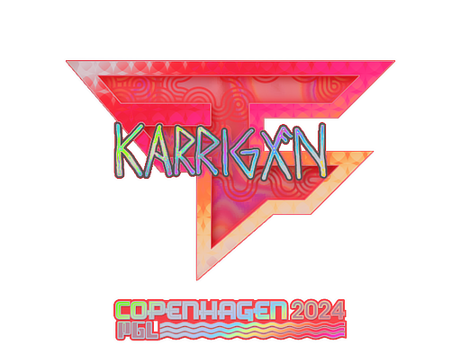 Sticker | karrigan (Holo) | Copenhagen 2024