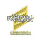 Sticker | kraghen (Glitter) | Copenhagen 2024