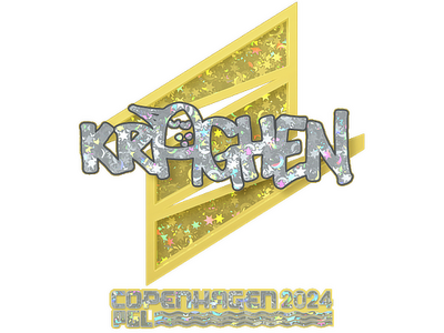Autocolante | kraghen (Glitter) | Copenhaga 2024