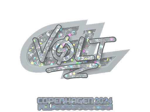 Sticker | volt (Glitter) | Copenhagen 2024