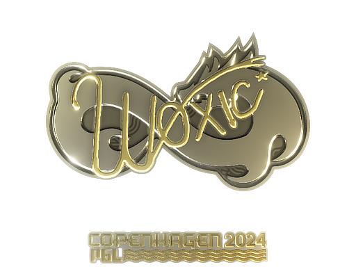 Sticker | woxic (Gold) | Copenhagen 2024