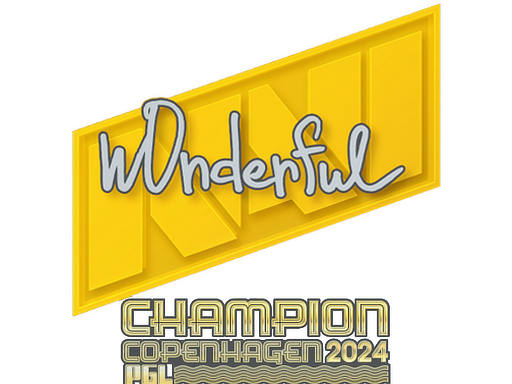 Sticker | w0nderful (Champion) | Copenhagen 2024