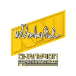w0nderful (Champion) | Copenhagen 2024
