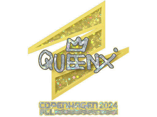 Sticker | Queenix (Glitter) | Copenhagen 2024