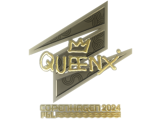 Sticker | Queenix (Gold) | Copenhagen 2024