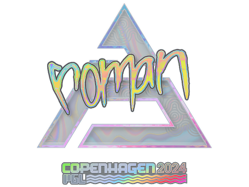 Sticker | roman (Holo) | Copenhagen 2024