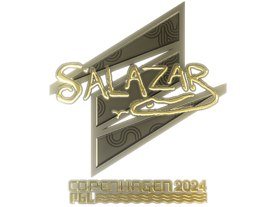 Autocolante | salazar (Gold) | Copenhaga 2024