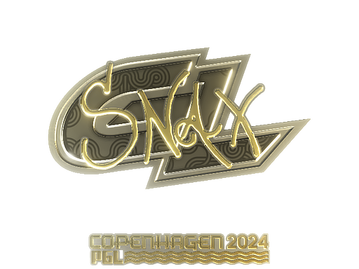 Sticker | Snax (Gold) | Copenhagen 2024