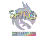 Sticker | sh1ro (Holo) | Copenhagen 2024