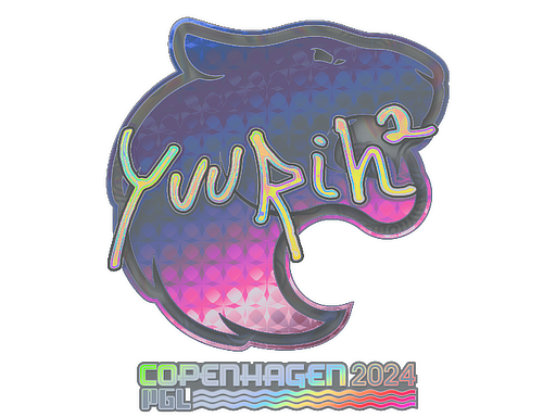 Sticker | yuurih (Holo) | Copenhagen 2024