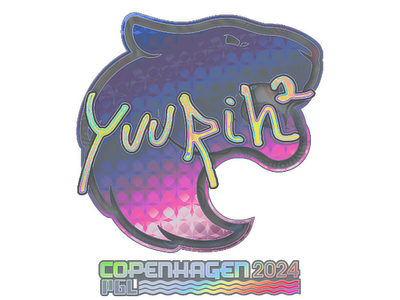 Autocolante | yuurih (Holo) | Copenhaga 2024
