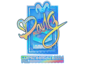 Sticker | dav1g (Holo) | Copenhagen 2024