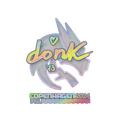 Sticker | donk (Holo) | Copenhagen 2024