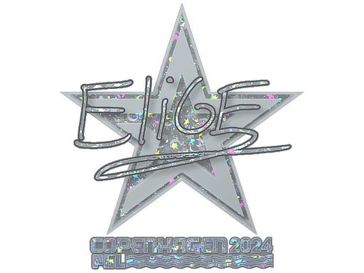 Sticker | EliGE (Glitter) | Copenhagen 2024