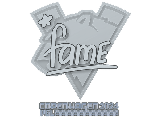 Sticker | fame | Copenhagen 2024/20fx20