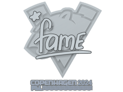 Sticker | fame | Copenhagen 2024