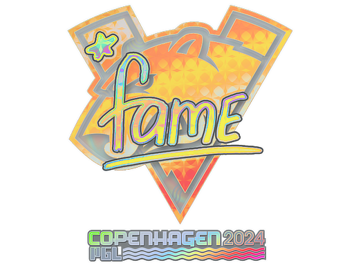 Sticker | fame (Holo) | Copenhagen 2024/20fx20