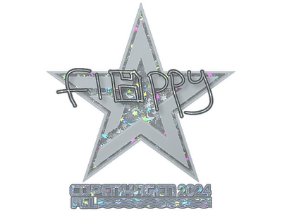 Sticker | floppy (Glitter) | Copenhagen 2024
