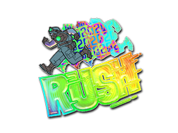 Autocolante | Rush 4x20 (Holo)