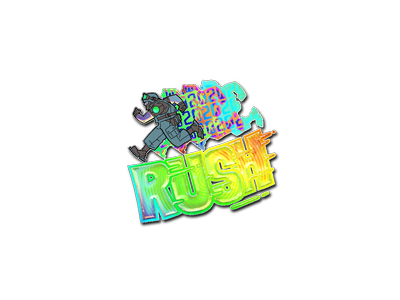 Aufkleber | Rush 4x20 (Holo)