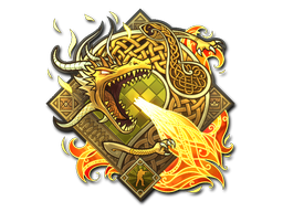Adesivo | Sabedoria do Dragão (Brilhante)