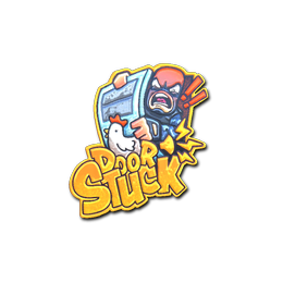 Sticker | Door Stuck (Foil)